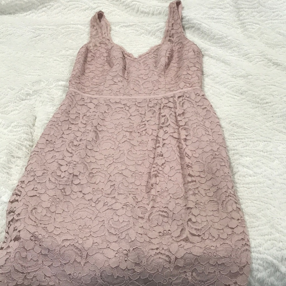 Light pink cocktail dress